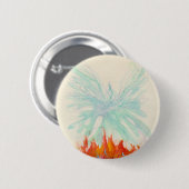 PHOENIX-VOGEL durch SHARON SHARPE Button (Vorne & Hinten)