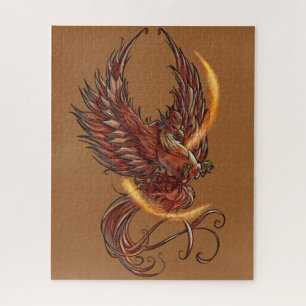 Phoenix-Vogel-Magie 520 Stück Puzzlespiel Puzzle