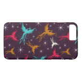 Phoenix-Vogel-Zahl Muster Case-Mate iPhone Hülle (Rückseite (Horizontal))