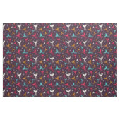 Phoenix-Vogel-Zahl Muster Stoff (Fat Quarter (45,7 x 55,9 cm))