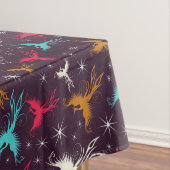 Phoenix-Vogel-Zahl Muster Tischdecke (Beispiel)