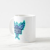 Phoenix von Sobriety Kaffeetasse (Vorderseite Links)