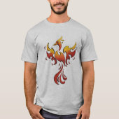 Phoenix Voyage art Bio Men's T Shirt (Vorderseite)