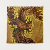 Phoenix Wandteppich (Vorderseite (Horizontal))