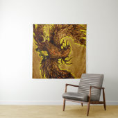 Phoenix Wandteppich (Beispiel (Horizontal))