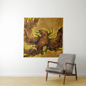 Phoenix Wandteppich (Beispiel)