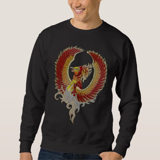Phoenix-Wappen-grundlegendes Sweatshirt (Vorderseite)