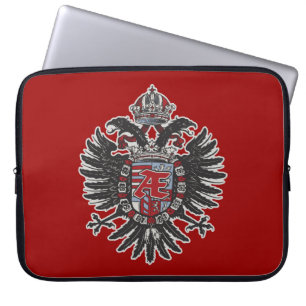 Phoenix-Wappen heraldischer Ænigma grafischer Laptopschutzhülle