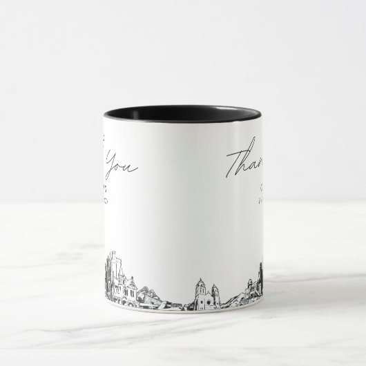Phoenix Wedding Custom Personalisiert Coffee Tasse (Zentrum)