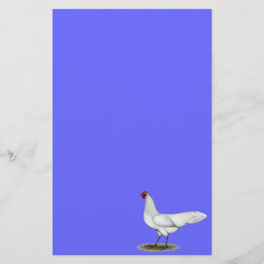 Phoenix: Weißer Hen Briefpapier (Vorderseite)