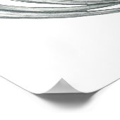 Phoenix: Weißer Rooster Poster (Ecke)