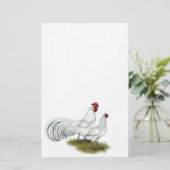 Phoenix: Weißes Paar Briefpapier (Stehend Vorderseite)