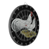 Phoenix: Weißes Paar Dartscheibe (Vorderseite Links)