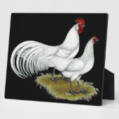 Phoenix: Weißes Paar Fotoplatte (Seite)