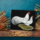 Phoenix: Weißes Paar Fotoplatte (Seite)