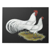 Phoenix: Weißes Paar Notizblock (Vorderseite)