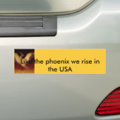 Phoenix, wie das Phoenix steigen wir in die USA Autoaufkleber (Auf Auto)