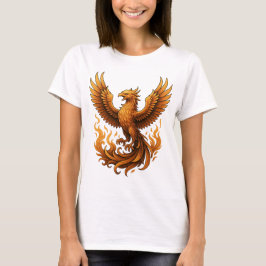 Phoenix-Wiederbelebung - Anstieg des Goldes T-Shirt