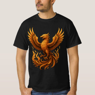 Phoenix-Wiederbelebung - Anstieg des Goldes T-Shirt