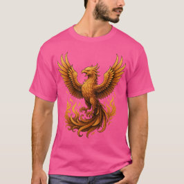 Phoenix-Wiederbelebung - Anstieg des Goldes T-Shirt