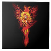 Phoenix Woman Fliese (Vorderseite)