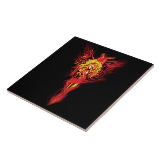 Phoenix Woman Fliese (Seite)