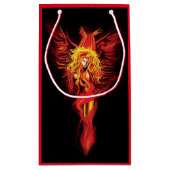 Phoenix Woman Kleine Geschenktüte (Rückseite)