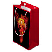 Phoenix Woman Kleine Geschenktüte (Vorderseite Schrägansicht)