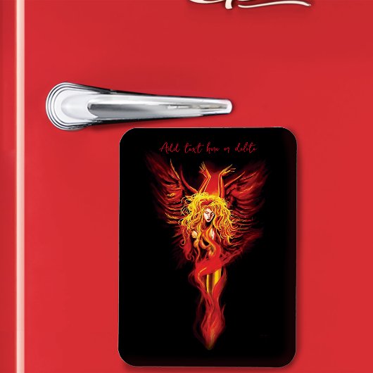 Phoenix Woman Magnet