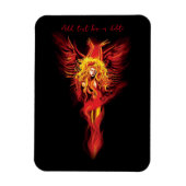 Phoenix Woman Magnet (Vertikal)