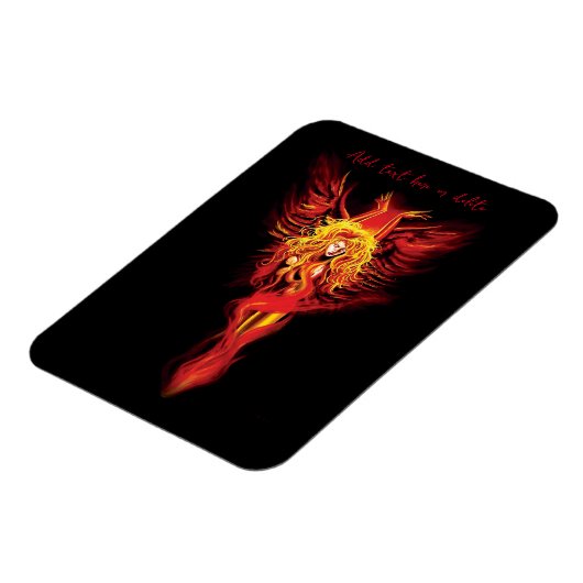 Phoenix Woman Magnet (Linke Seite)