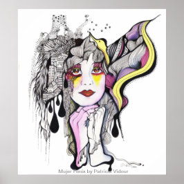 Phoenix Woman Poster