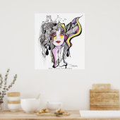 Phoenix Woman Poster (Küche)