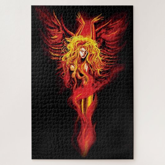 Phoenix Woman Puzzle (Vertikal)