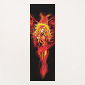 Phoenix Woman Yogamatte (Vorderseite)