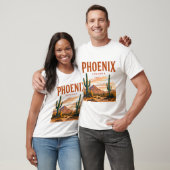 Phoenix Wüsten-Skyline T-Shirt (Unisex)