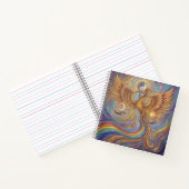 Phoenix Yin Yang Balance Notizbuch (Innenseite)