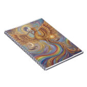 Phoenix Yin Yang Balance Notizbuch Notizblock (Rechte Seite)