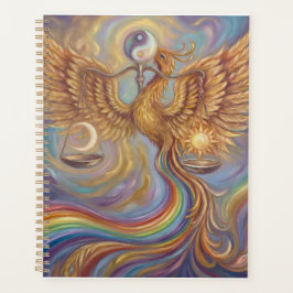 Phoenix Yin Yang Gleichgewichtsplaner Planer