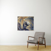 Phoenix Yin Yang Wandteppich (Beispiel (Horizontal))