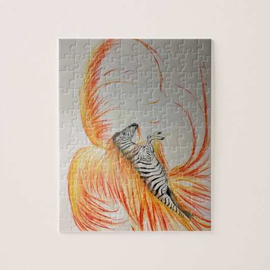 Phoenix Zebra Puzzle 110 Stück (Vertikal)