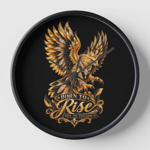 Phoenix – Zurück zur Wanduhr – Goldener Adler 