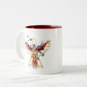 Phoenix Zweifarbige Tasse (Vorderseite Links)