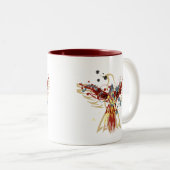 Phoenix Zweifarbige Tasse (VorderseiteRechts)