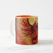 Phoenix Zweifarbige Tasse (Vorderseite Links)