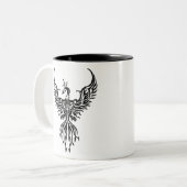 Phoenix Zweifarbige Tasse (Vorderseite Links)