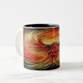 Phoenix Zweifarbige Tasse (Vorderseite Links)