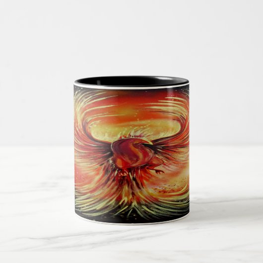 Phoenix Zweifarbige Tasse (Mittel)