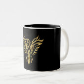 Phoenix Zweifarbige Tasse (VorderseiteRechts)