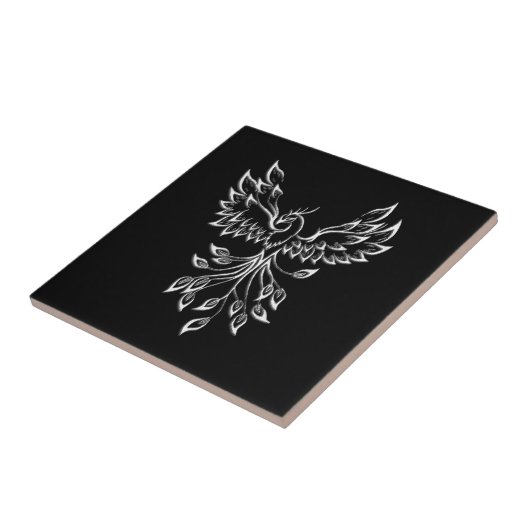 Phoenixanstiege auf schwarz fliese (Seite)